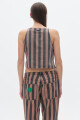 Jean Vaquero Stripes Brown/Black