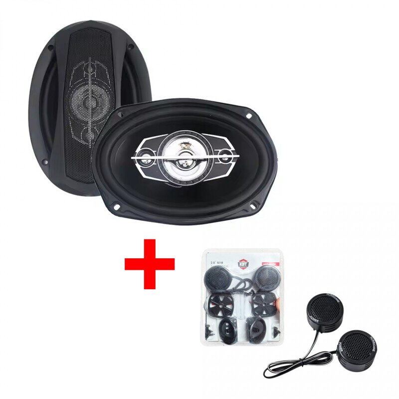 Parlante 6X9 Fulmintor 800W 3 Vias 4 OHM + Regalo Parlante 6X9 Fulmintor 800W 3 Vias 4 OHM + Regalo