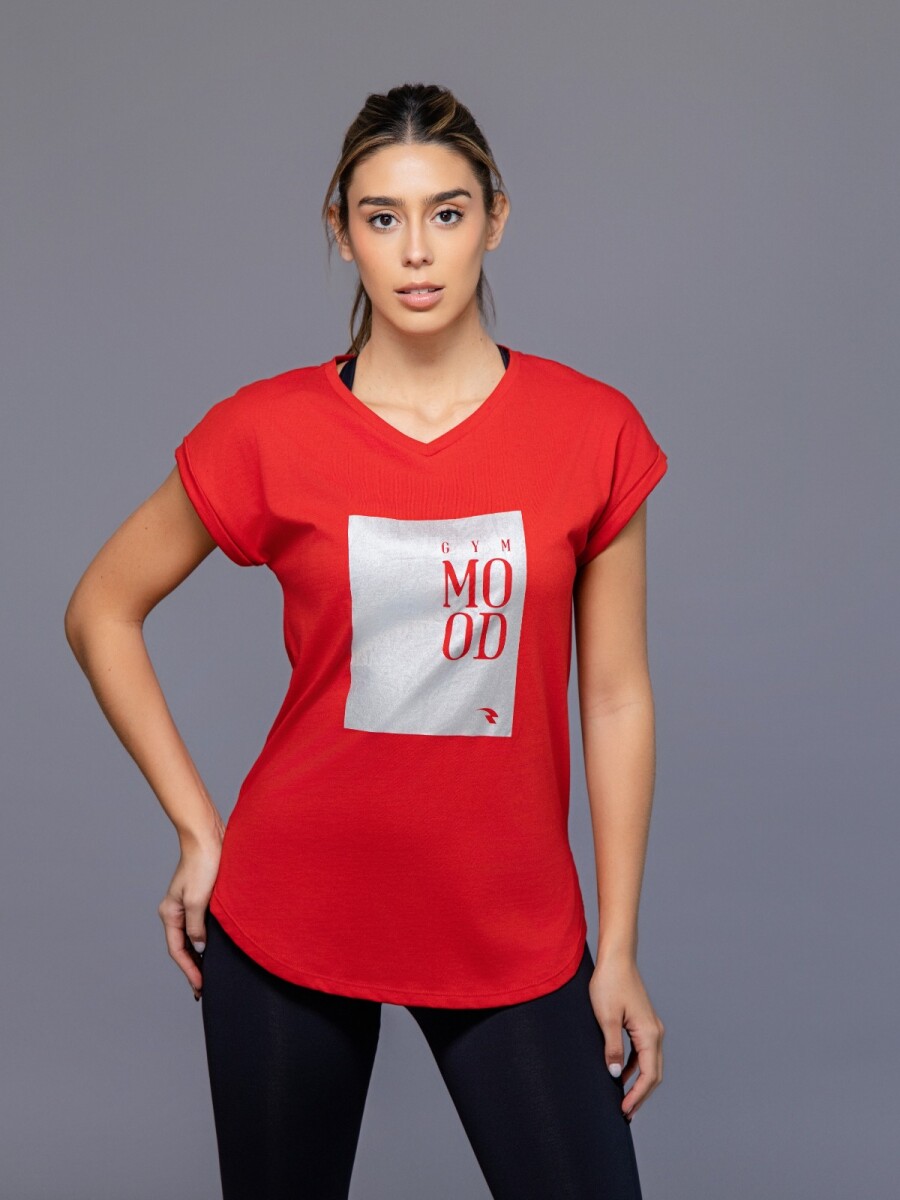 Remera con Serigrafía. 