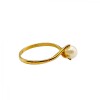 Anillo Solitario-Oro bajo-Perla española-AN8164 conperla