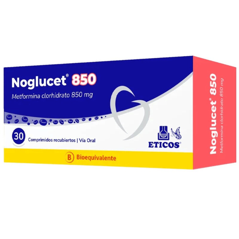 NOGLUCET 850mg x 30COMP. única