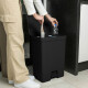 Tarro de residuos doble 30 lts NEGRO