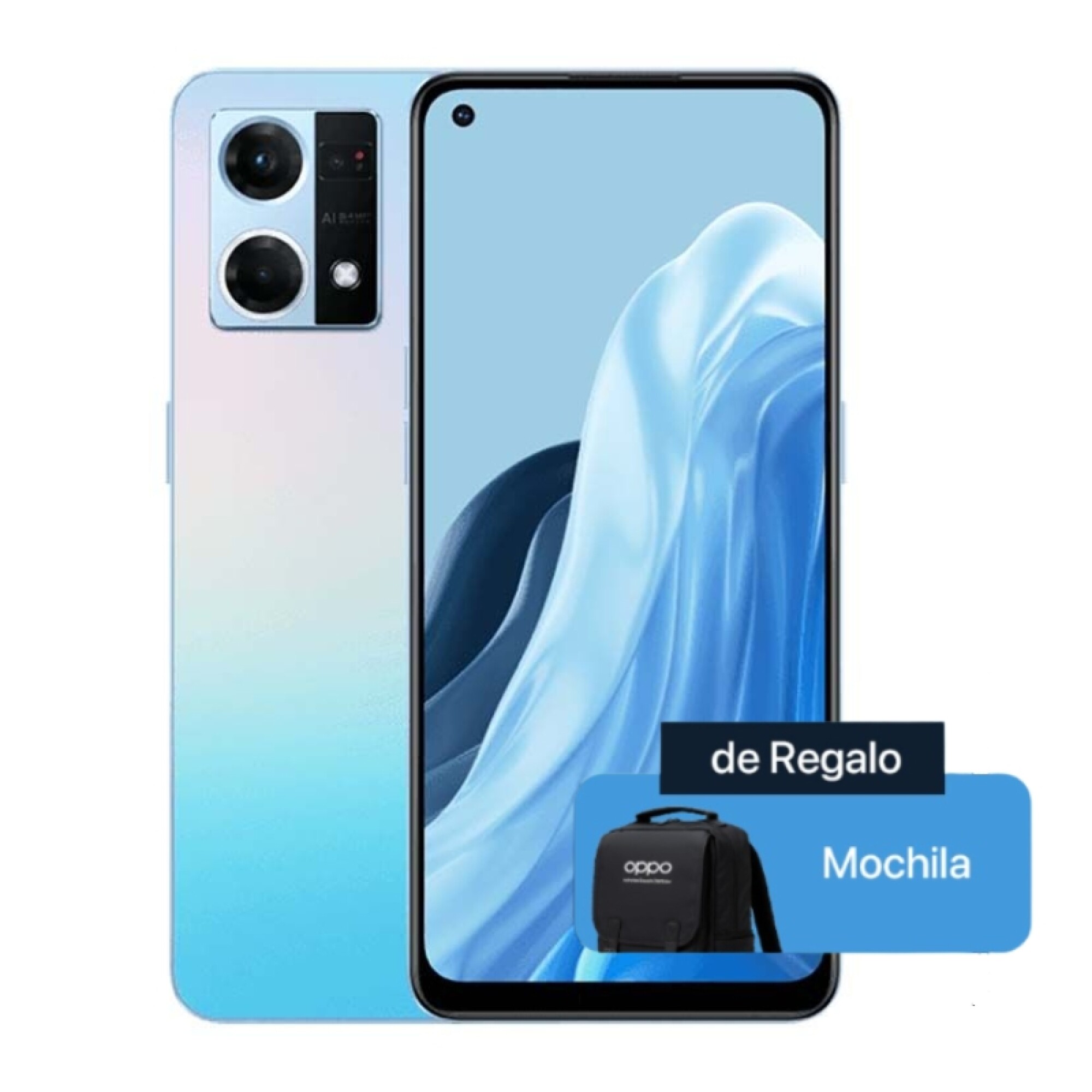 Oppo Reno7 128GB/6RAM Blue — Alemania Cell PY