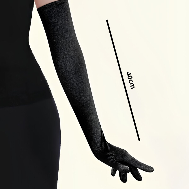 Guantes de Tela - Negro Guantes de Tela - Negro