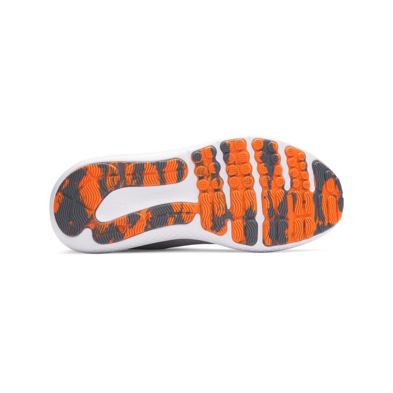 Championes Running Under Armour Charged Surge 4 de Hombre - 3027000-012 Gris-naranja