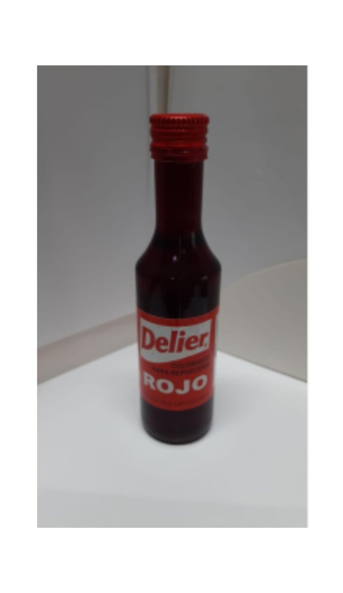 COLORANTE ROJO BOTELLA 60CC 