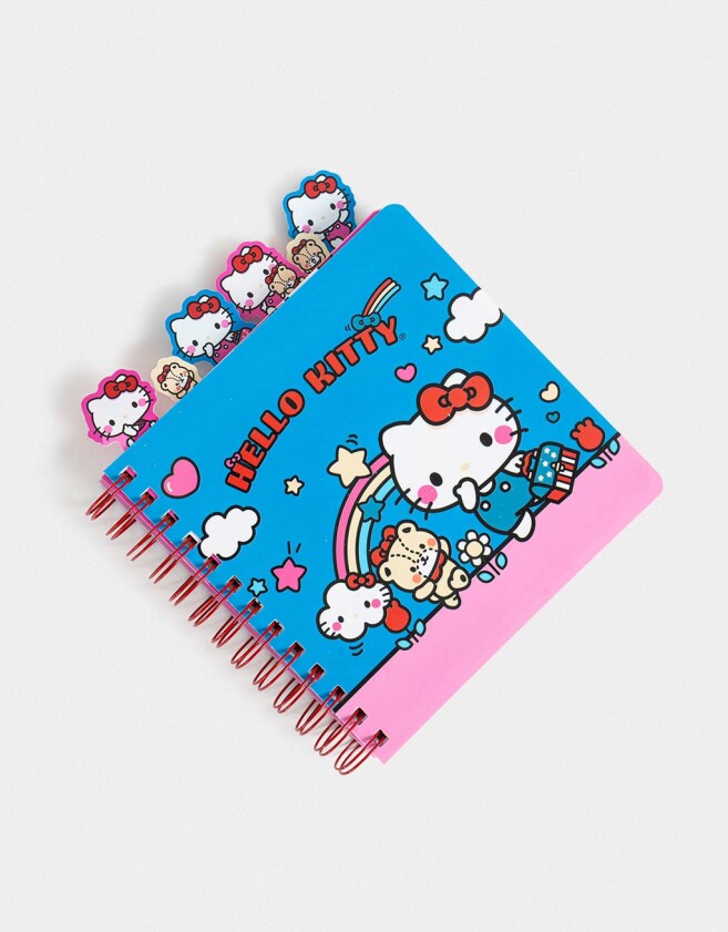 Anotadores Cuadernos y Memos Cuaderno Cuadrado Hello Kitty Kawaii - Combinacion Multicolor