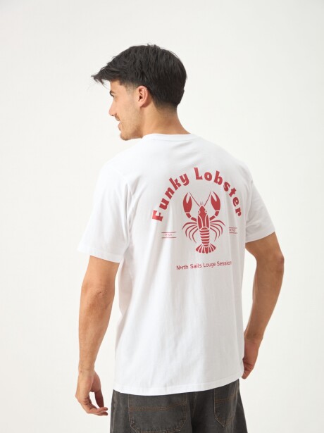 REMERA LOBSTER BLANCO