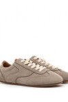 Zapatilla Serraje Gris Perla Gris