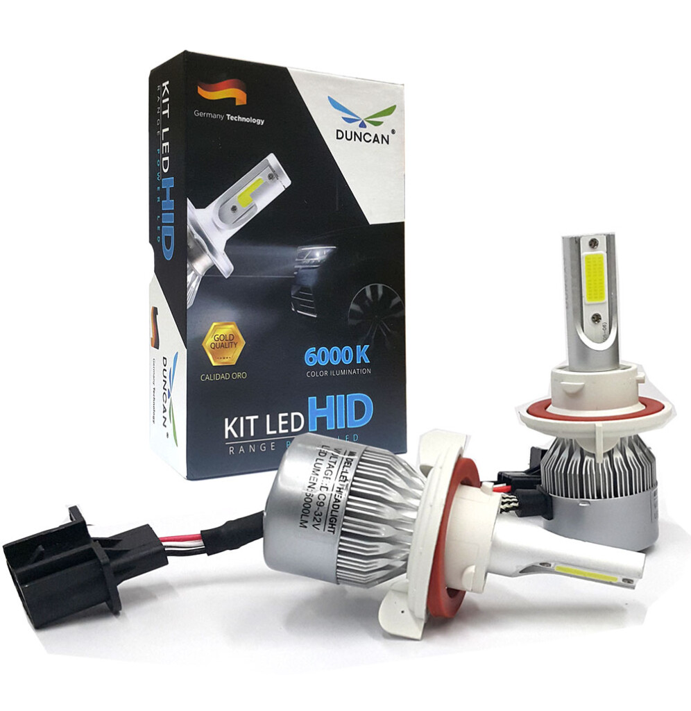 LAMPARA - KIT LED C6 H13 6000K DUNCAN