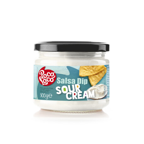 SALSA POCO LOCO 300G CREMA ACIDA SALSA POCO LOCO 300G CREMA ACIDA