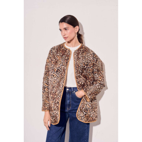 Campera Capitoneada Camel