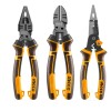 Set x3 Pinzas Alicates 8" INGCO modelo HKMPS2831 Set x3 Pinzas Alicates 8" INGCO modelo HKMPS2831