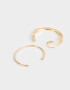 Pulseras Rígidas Sets Metal Pulseras Rígidas De Metal - Dorado