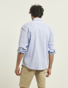 011762 CAMISA HARRINGTON LABEL Celeste