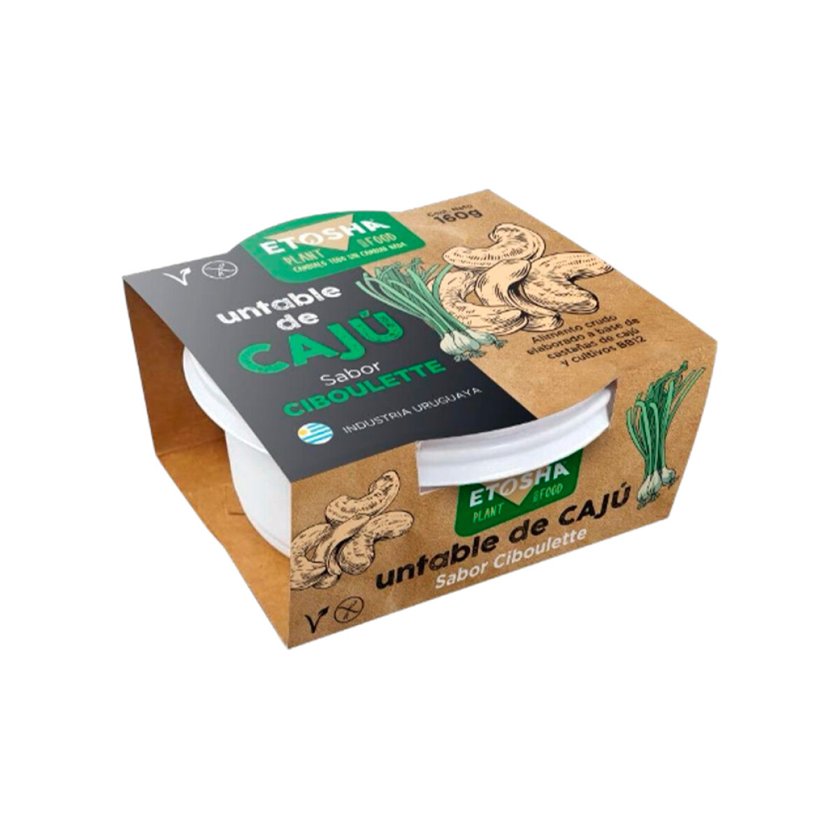 Untable de Cajú y Ciboulette Etosha 160g 