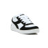 Diadora Champion Hombre Helio II Blanco/Negro Blanco-Negro
