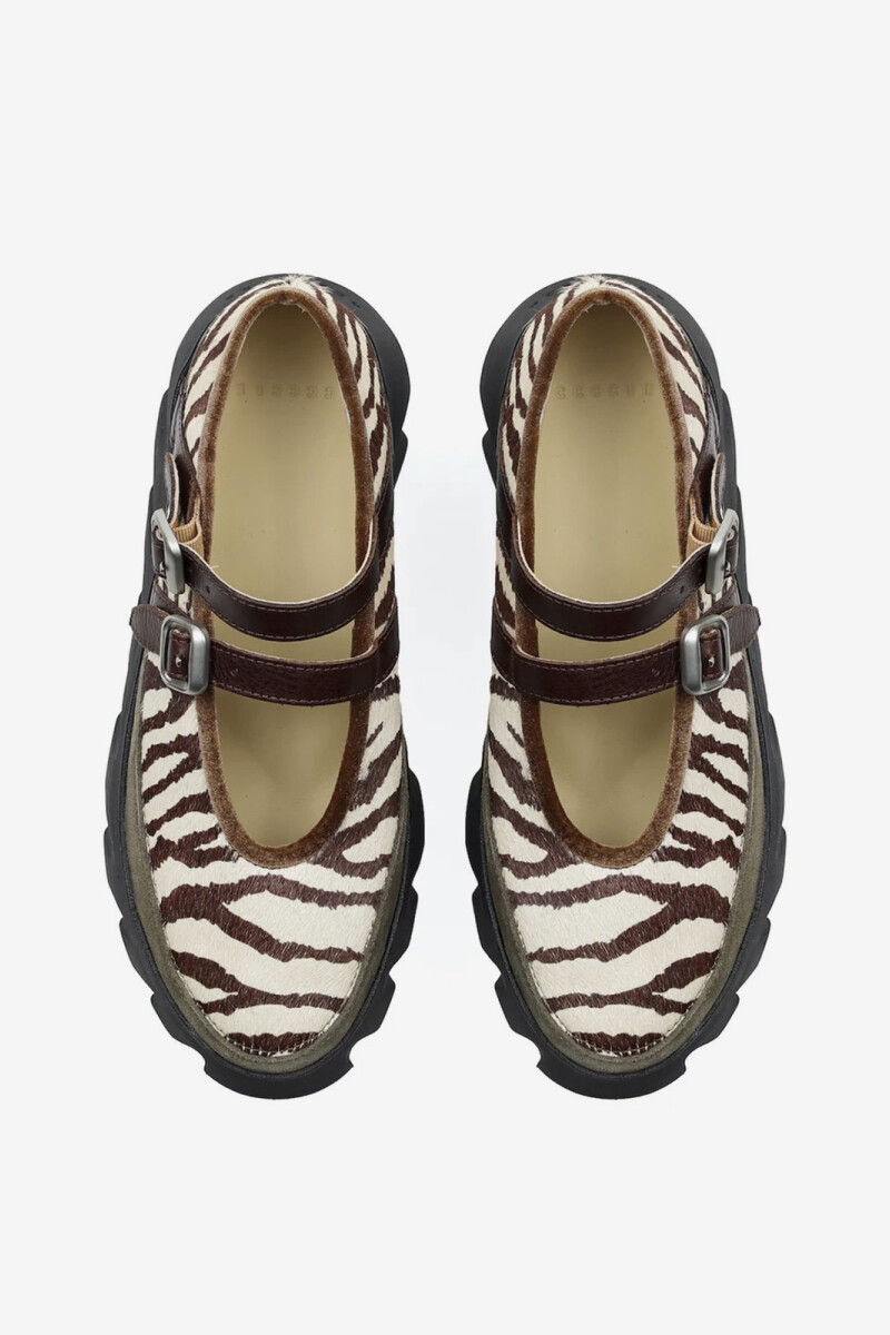 ZAPATO TURA BALLET Cebra