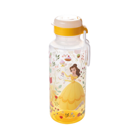 Botella Plática Relieve Princesas Disney 600 ml BELLA
