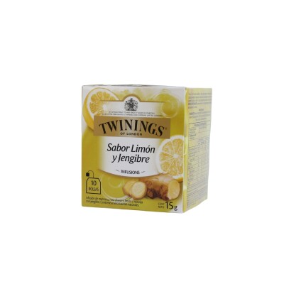 Té limón y jengibre 10 unidades Twinings Twinings Lemon & Ginger X10
