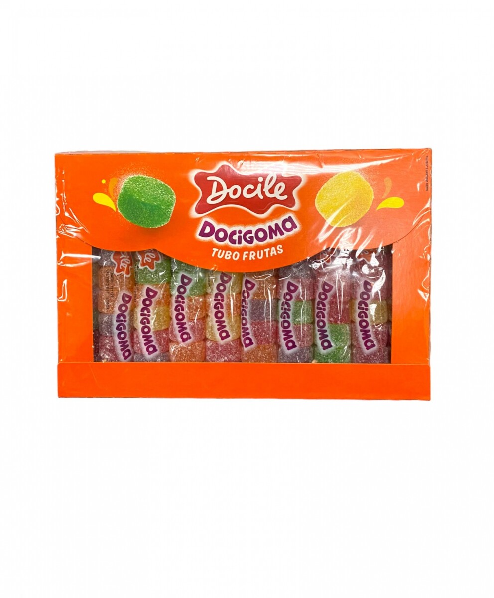 Goma Tubo Docile x 30 - Frutal 