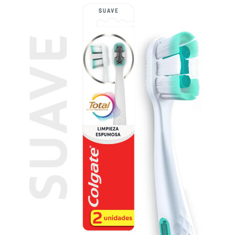 Cepillo Colgate Total Active 2 Unidades Cepillo Colgate Total Active 2 Unidades