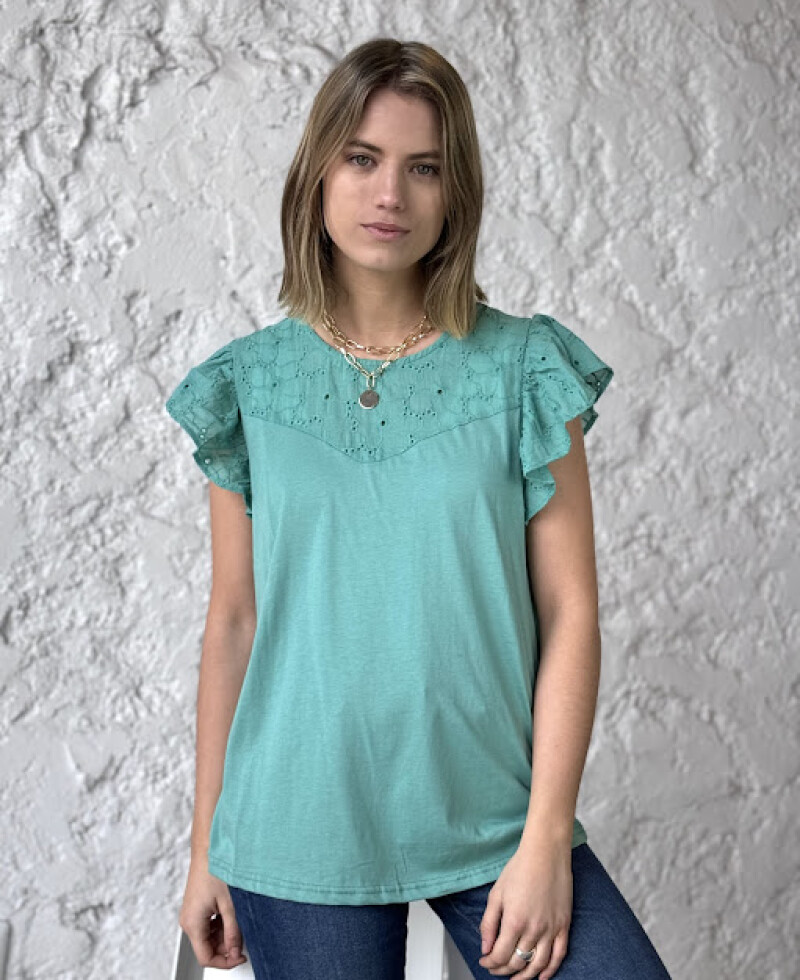 Blusa Ainhoa verde