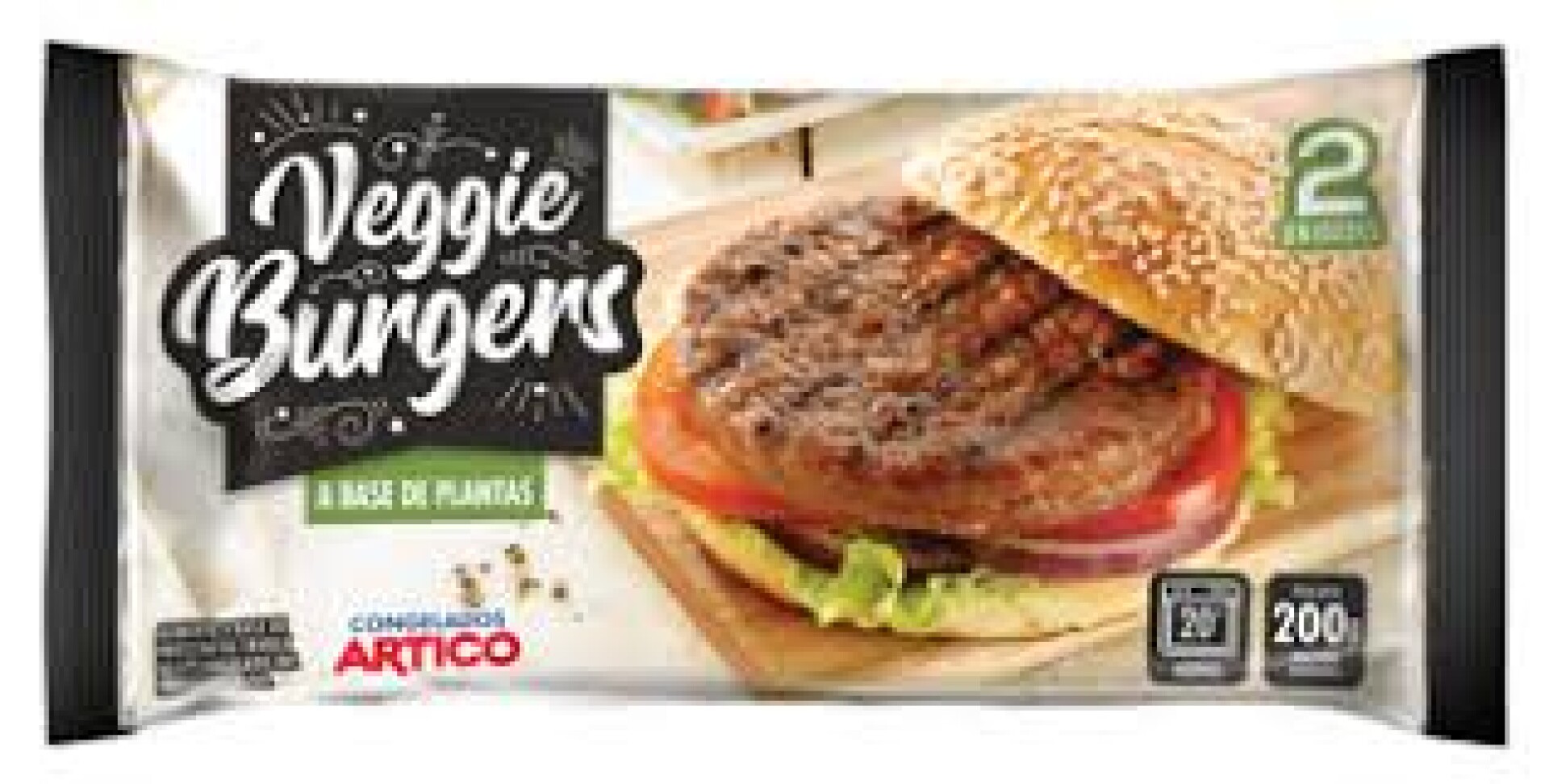 Veggie burger 2 uds 