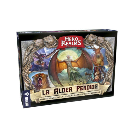 Hero Realms La Aldea Perdida Segunda Parte de la Campaña La Perdición de Thandar [Español]