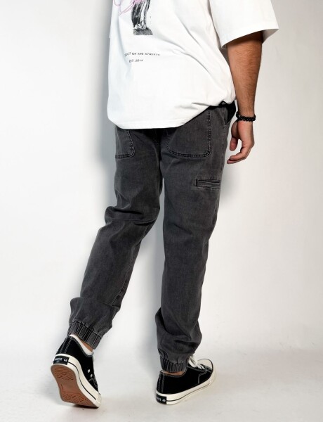 Pantalón de jean Ibai Gris