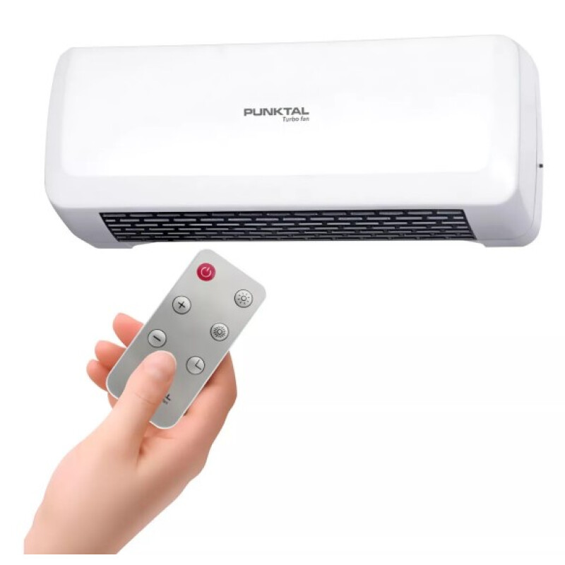 Caloventilador Convector Pared Punktal C/control Remoto Color Blanco Caloventilador Convector Pared Punktal C/control Remoto Color Blanco