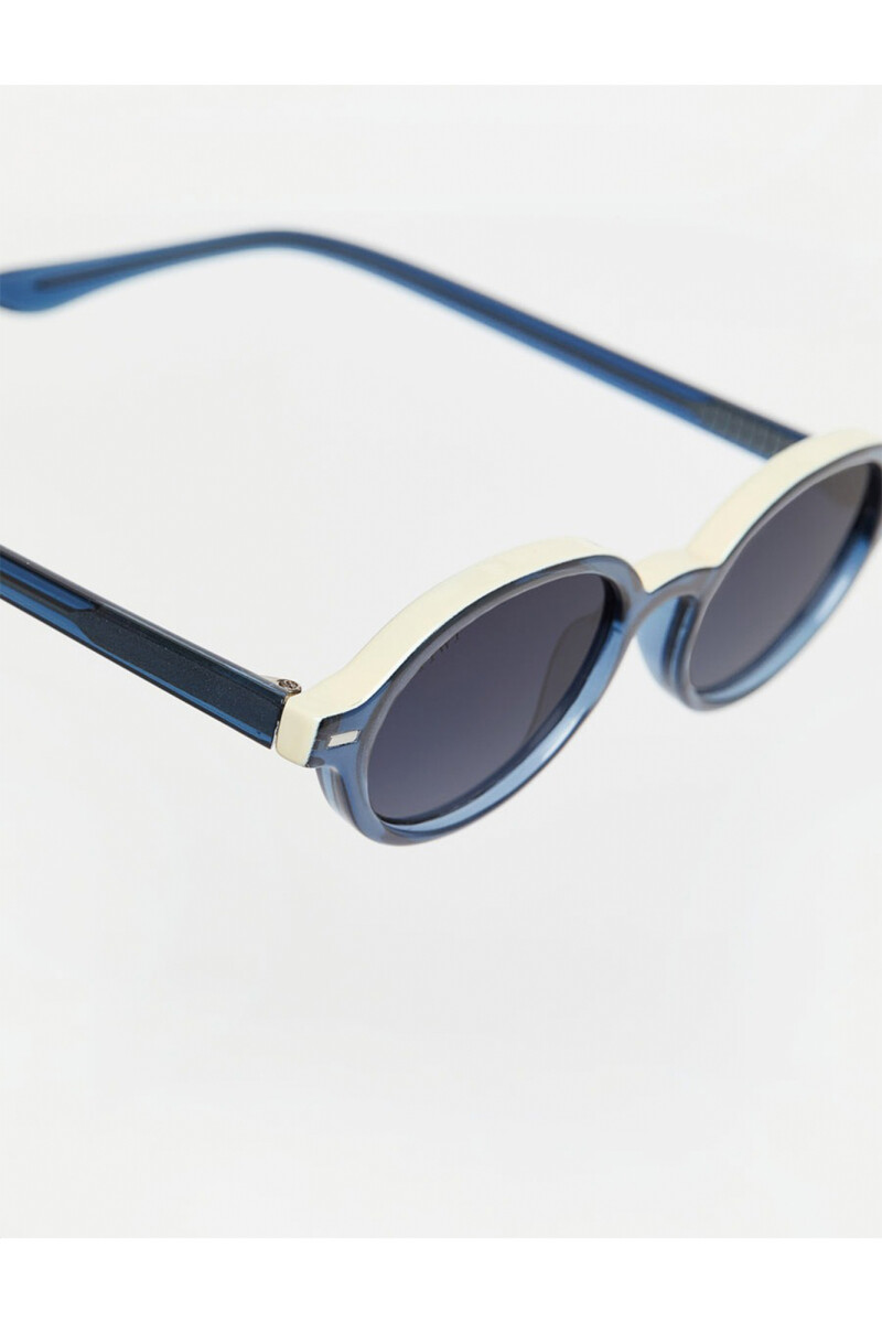 Tiwi Bell - 810 Shiny Dark Blue/beige Top Line With Blue Grad