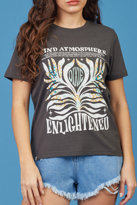 T-SHIRT FRESIA DIXIE Gris Oscuro