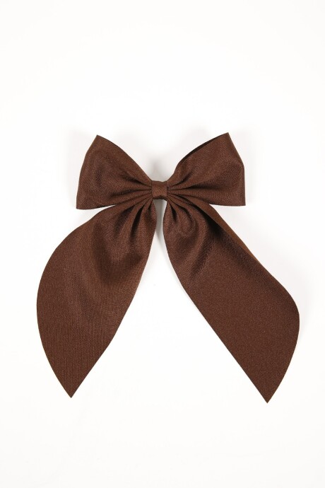 Broche Andrea Marron