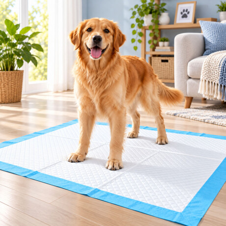 Pañales de Entrenamiento para Mascotas Talle XL 20 Unidades Celeste