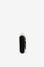BILLETERA / MINIBOLSO 1DR CUER Negro