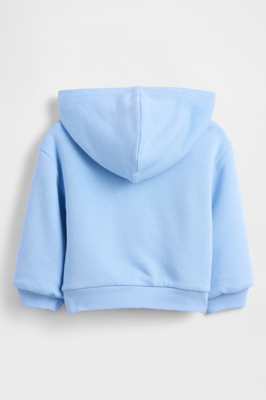 Canguro Con Cierre Corderito Toddler Niña Wind Blue