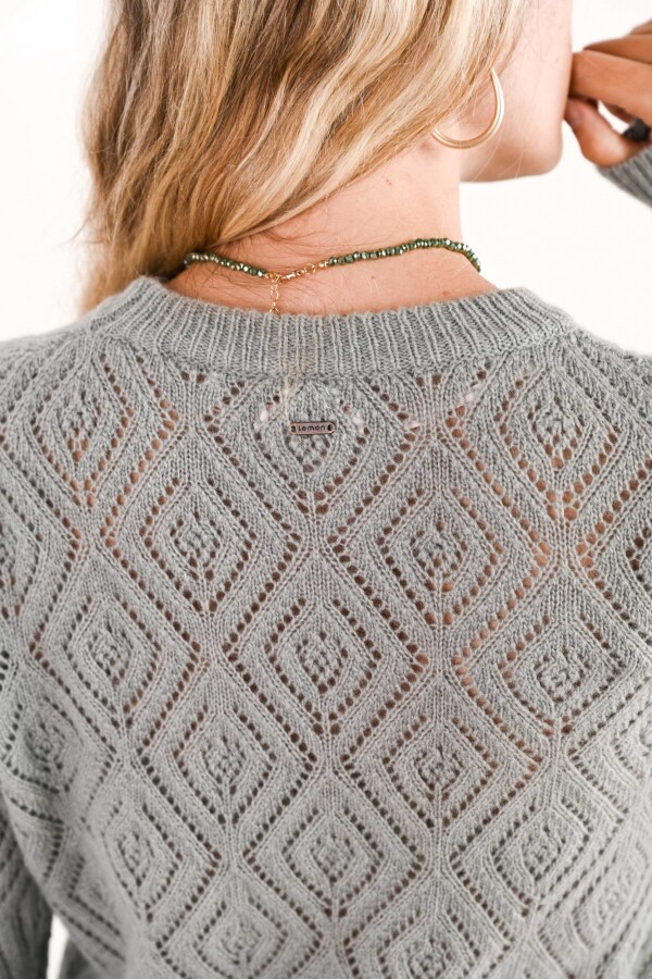 Sweater Textura Menta