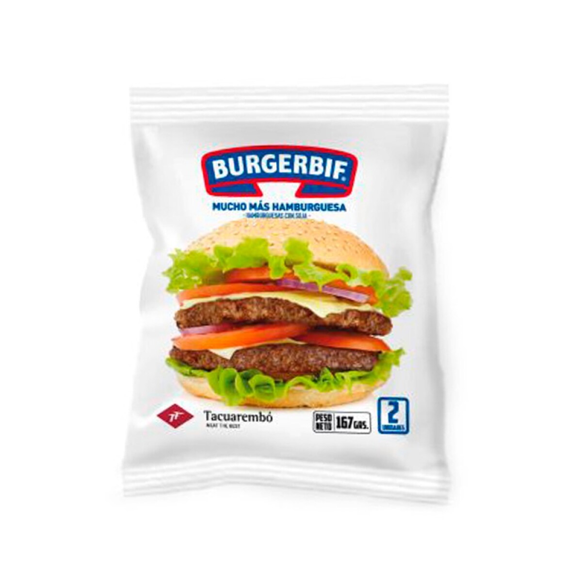 Hamburguesa Burgerbif X Paquete 