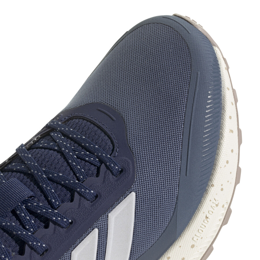 Championes de Mujer Adidas Running Run Falcon 5 TR Azul Marino - Gris - Marrón