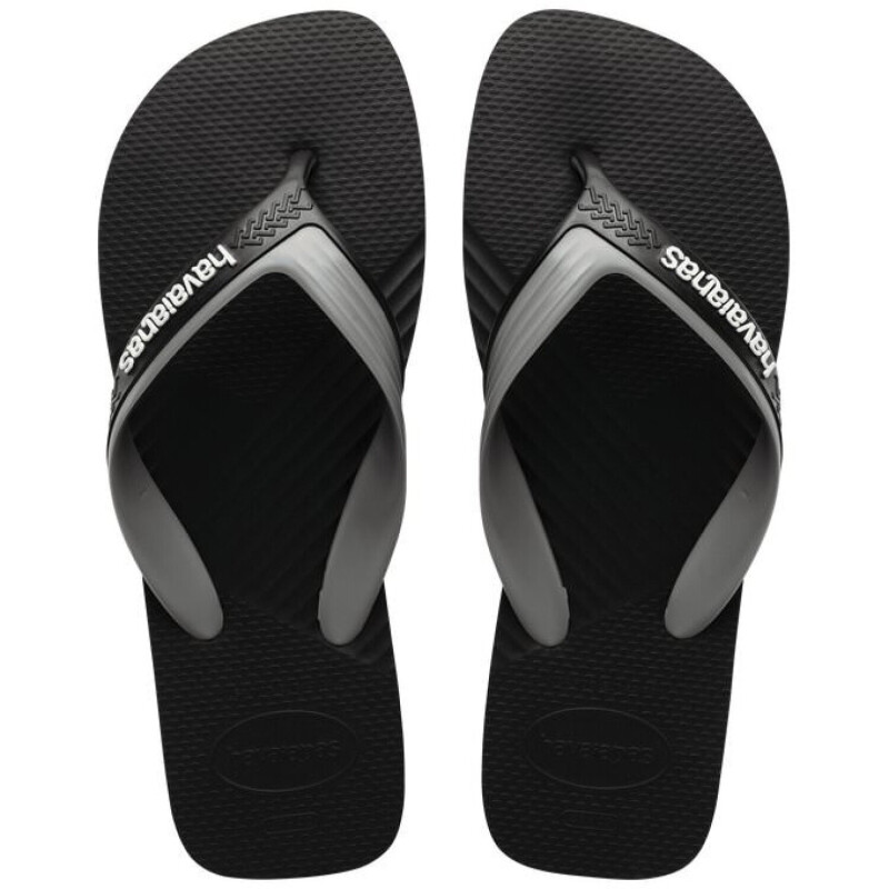 Sandalias de Hombre Havaianas Dual Negro - Gris Acero