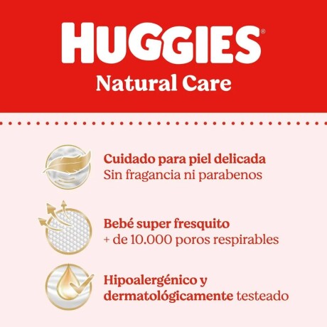 Pack de 120 Pañales Huggies Natural Care Talle G 001