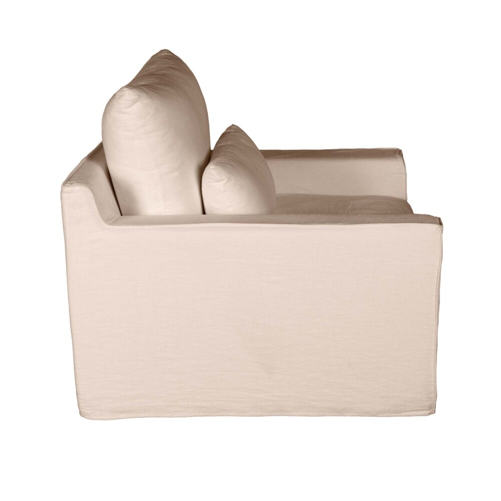 SOFÁ 1 CUERPO TELA NATURAL-BEIGE POSITANO BEIGE