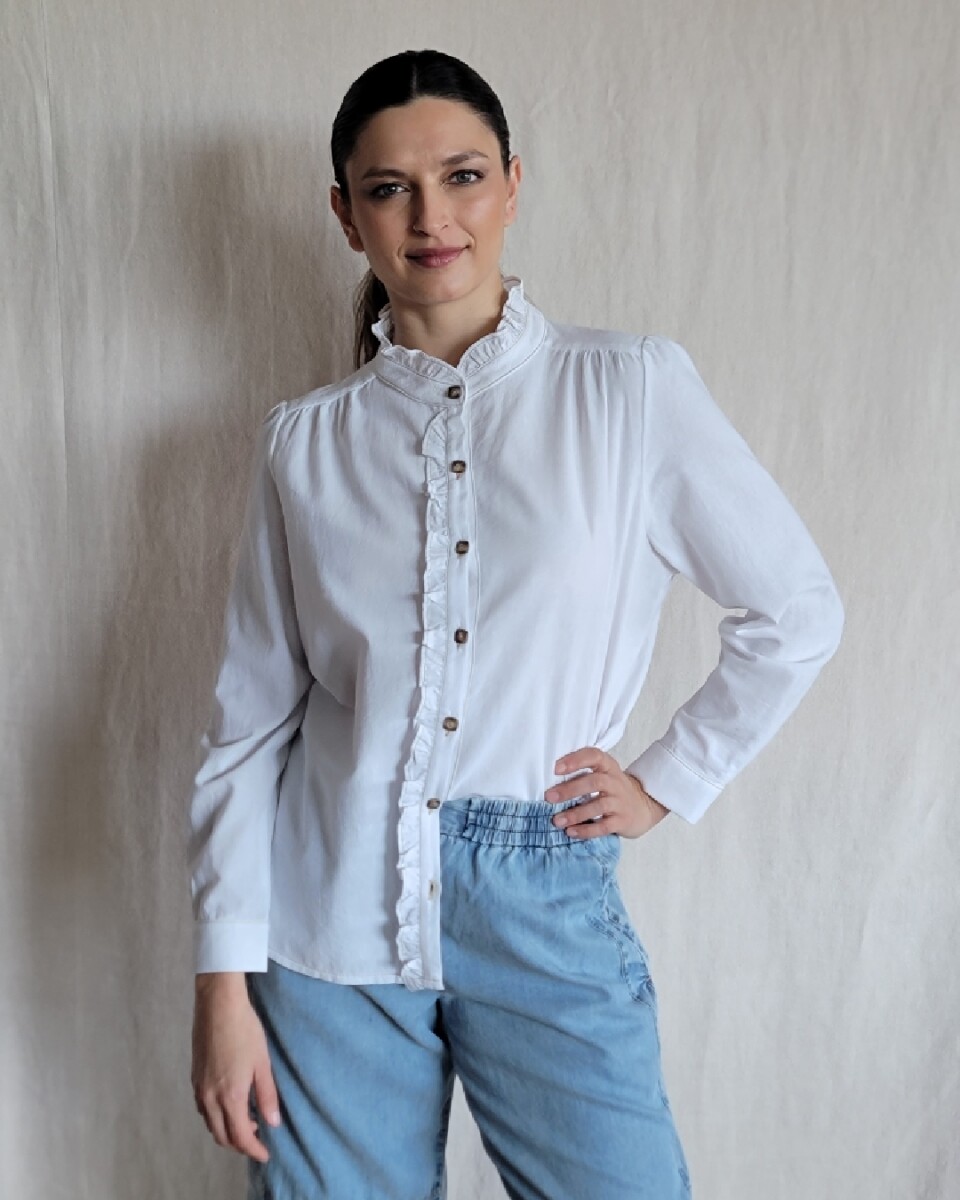 Camisa Magda - Blanco 