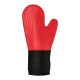 Guante Manopla De Cocina Agarradera De Silicona Gastronomía Rojo