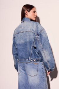 Campera Denim Oversize Denim
