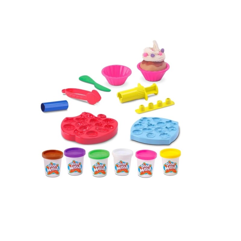 Haciendo Dulces C/Accesorios Diver Massa DIVER MASSA- HACIENDO DULCES C/ACCESORIOS