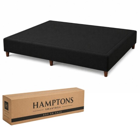 Sommier 2 plazas HAMPTONS Hybrid Iridium Negro