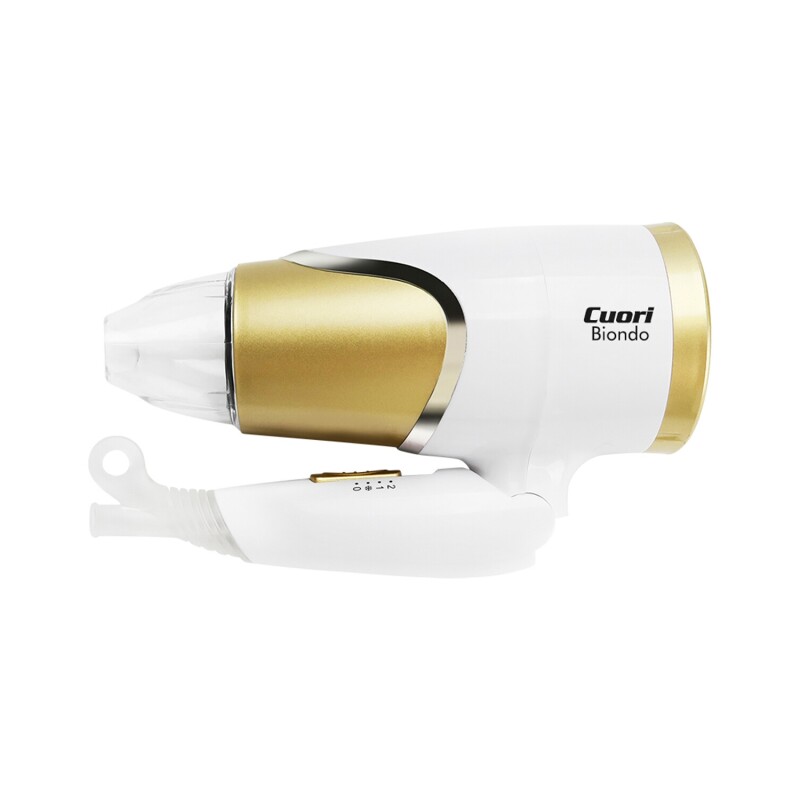 Secador de pelo plegable Cuori Biondo 1200W Blanco