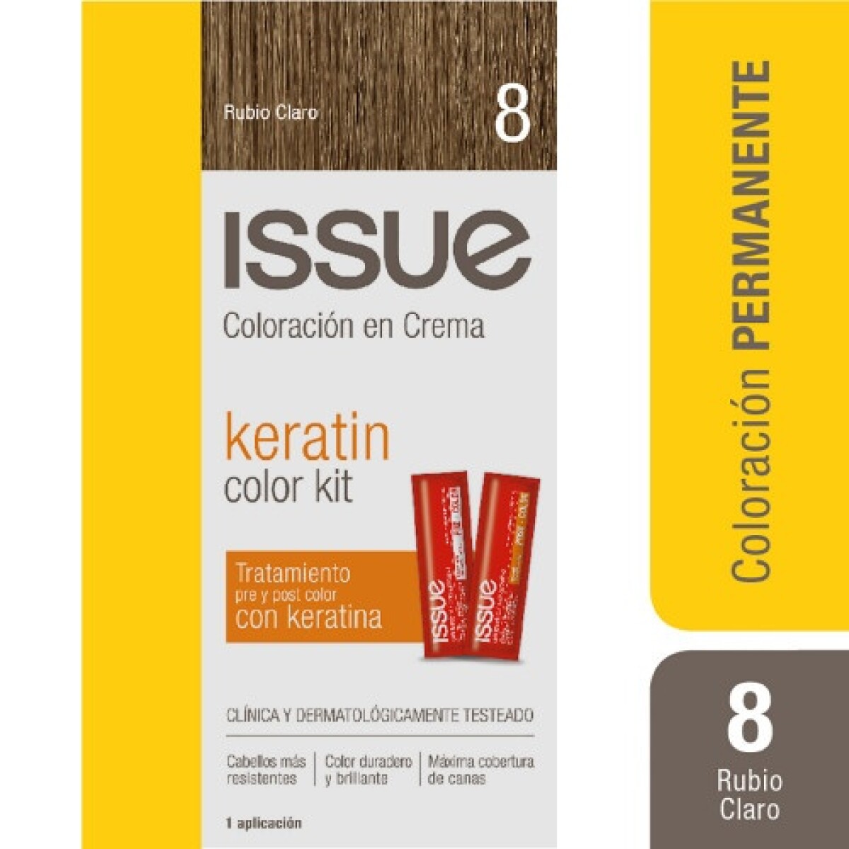 Issue Kit Keratina Coloracion N∞ 8 N 